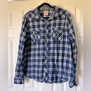 Men’s Levi brand fannel